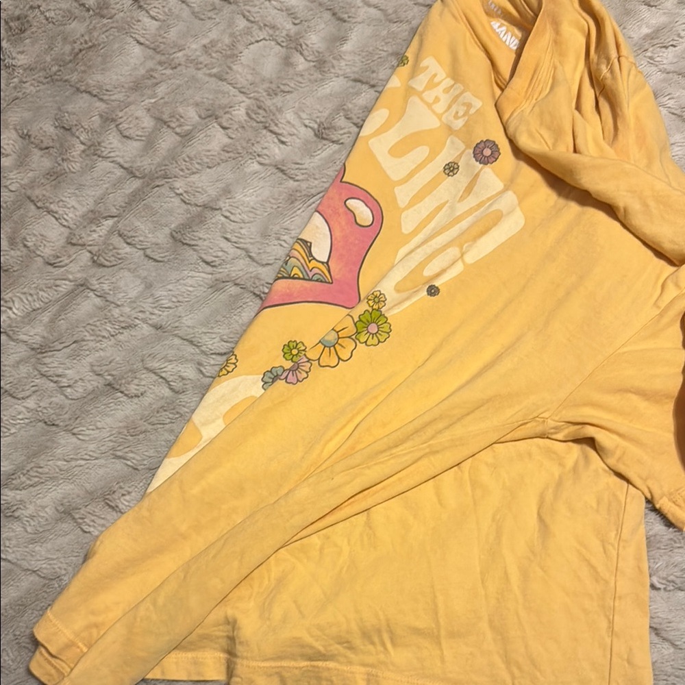Yellow/Orange Rolling Stones Graphic T-Shirt - Picture 4 of 10